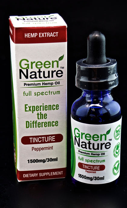 Tincture 250mg-500mg-1500mg-Green Nature Premium Hemp Oil-162