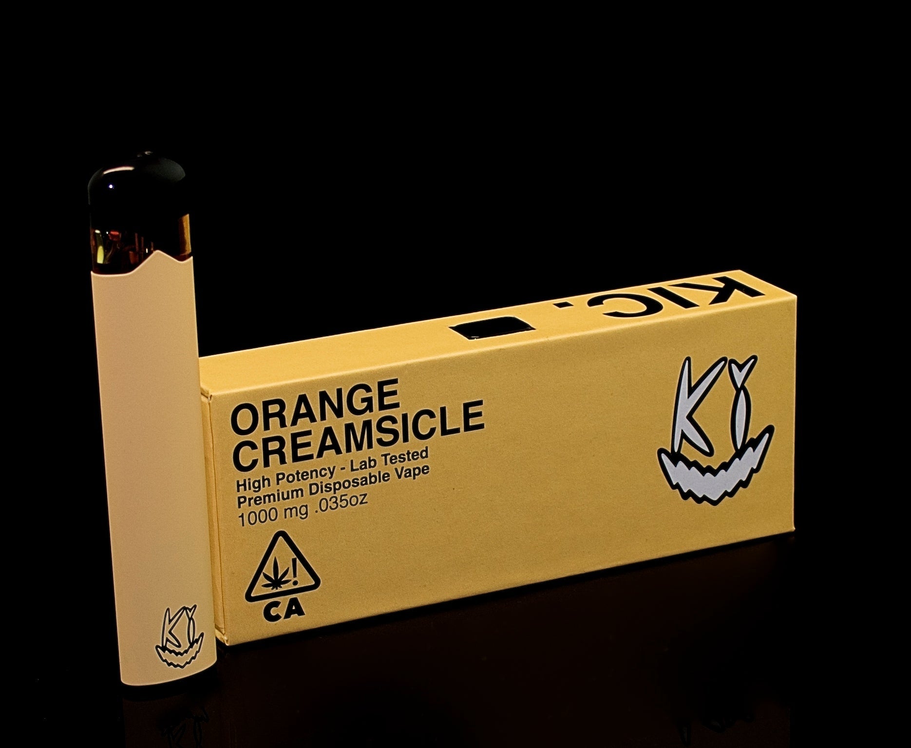Kic – Δ 8THC Disposable-Orange-1/KIC-127